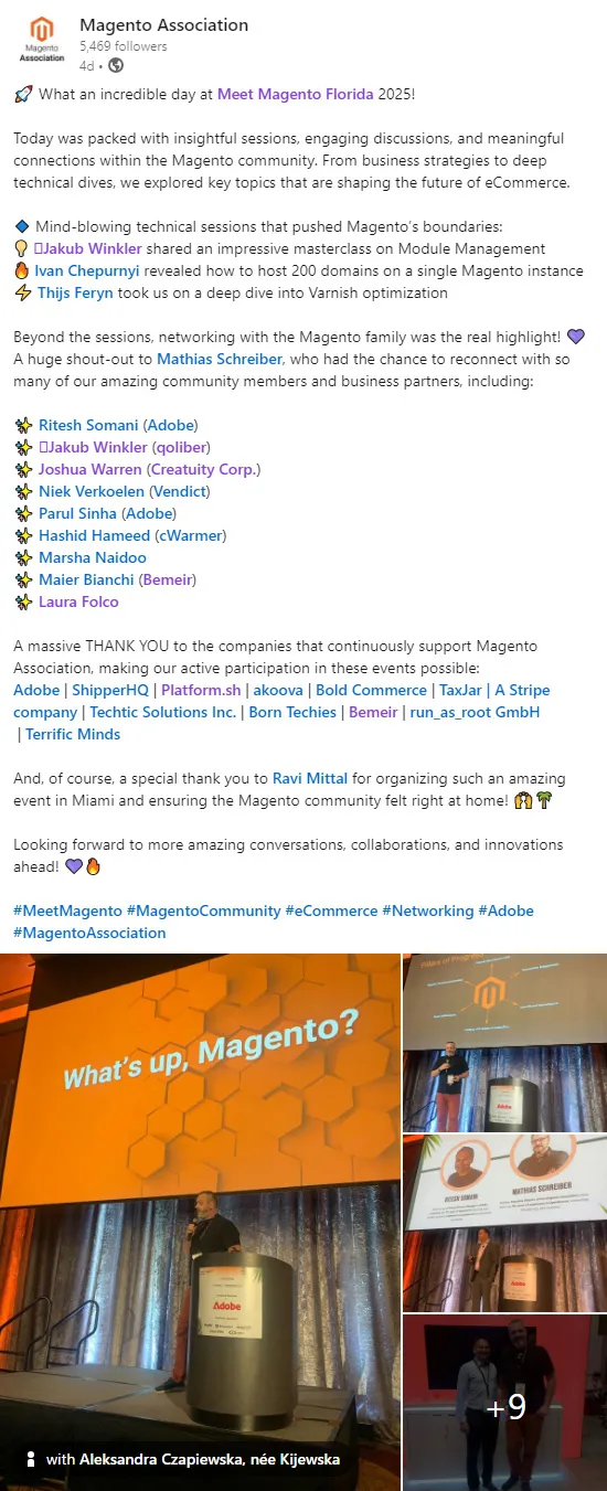 Magento Association