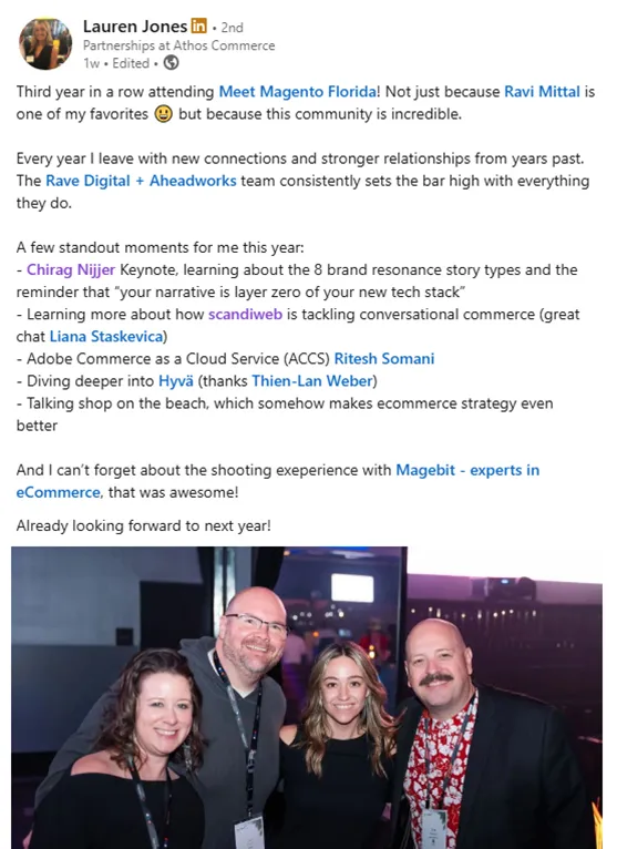 Lauren Jones Linkedin Post Slide