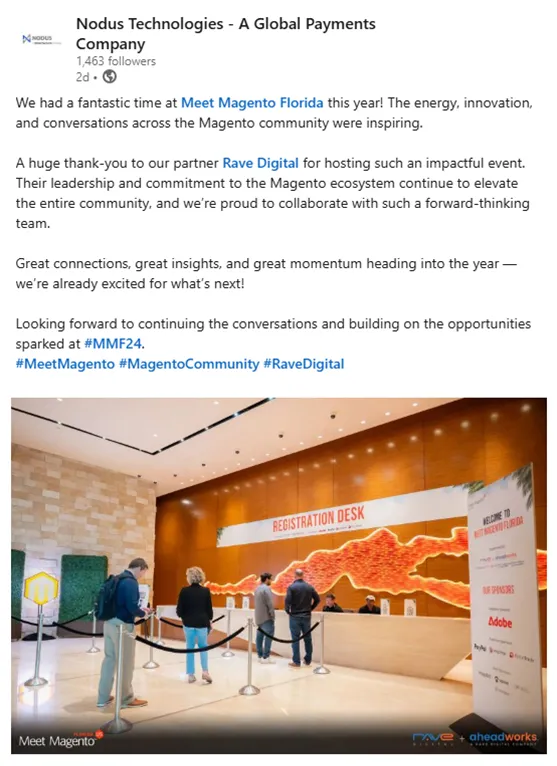 Nodus Linkedin Post Slide